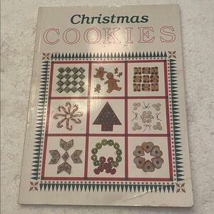 Vintage 1986 Southern living Christmas Cookies Recipe Cook Book Oxmoor House